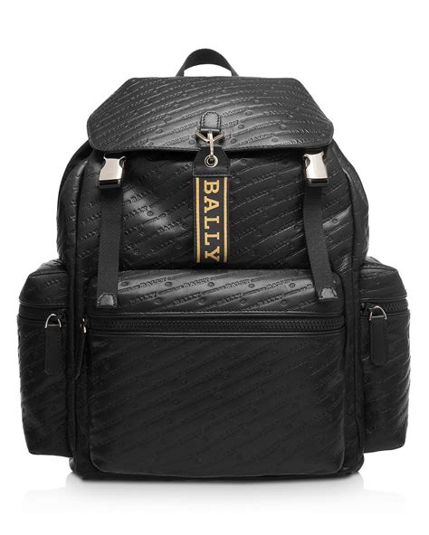 bloomingdale's leather backpack.